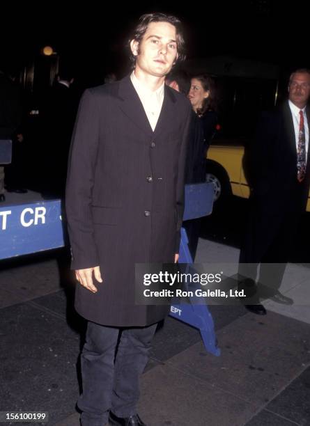 Actor Henry Thomas attends the 'Strange Days' New York City Premiere on October 7, 1995 at Alice Tully Hall, Lincoln Center in New York City, New...