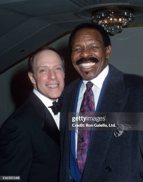 Wilson Pickett and guest during The 17th Annual Rock and Roll Hall of Fame Induction Ceremony - Audience, Backstage & Cocktail Party at Waldorf...