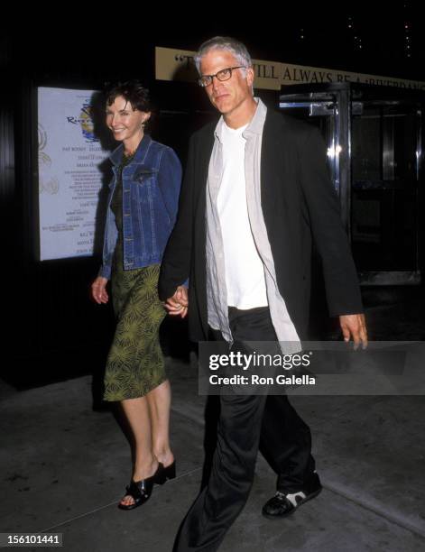 Ted Danson and Mary Steenburgen during Opening Night of 'True West' at Circle in the Square Theater in New York City, New York, United States.