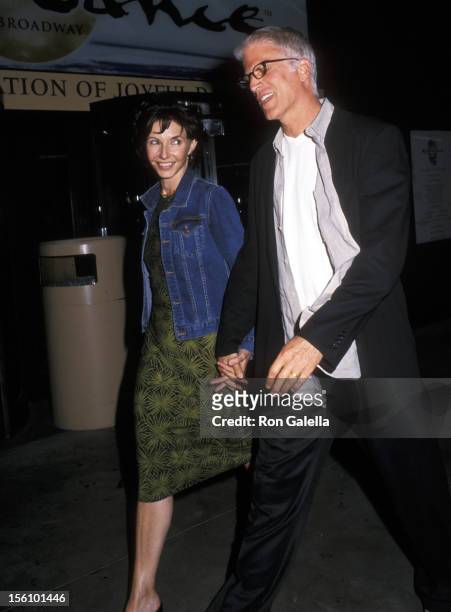 Ted Danson and Mary Steenburgen during Opening Night of 'True West' at Circle in the Square Theater in New York City, New York, United States.