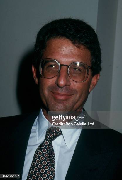 Studio executive Ron Meyer attending the pre-party reception for 'Richard III' on September 17, 1992 at UCLA Royce Hall in Westwood, California.