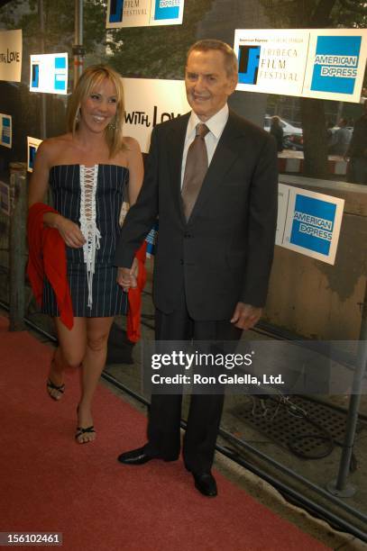 Heather Harlan & Tony Randall during 2003 Tribeca Film Festival - 'Down With Love' World Premiere at Tribeca Performing Arts Center, 199 Chambers...