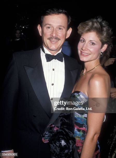 Comedian Dick Smothers and wife Lorraine Martin attending 33rd Annual Thalians Ball on October 8, 1988 at the Century Plaza Hotel in Century City,...