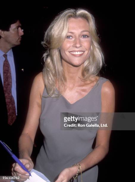 Actress Alison Doody attends the American Cancer Society Honors Herbert Ross on March 16, 1993 at Regent Beverly Wilshire Hotel in Beverly Hills,...