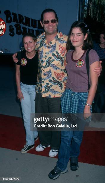 Musician Micky Dolenz of The Monkees, daughter Emily Dolenz and actress Ami Dolenz attending 129th Annual Edition of Ringling Brother Barnum Bailey...