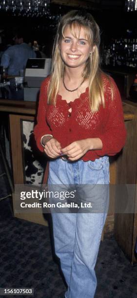Actress Ami Dolenz attending 'American Diabetes Association Celebrity Waiters Luncheon' on May 14, 1994 at Denim and Diamonds in Santa Monica,...