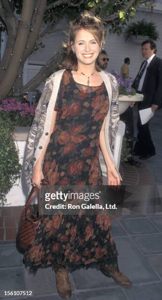 Actress Ami Dolenz attending 'British Academy of Film and Television Present Tea by the Sea' on March 23, 1996 at Santa Monica Beach in Santa Monica,...
