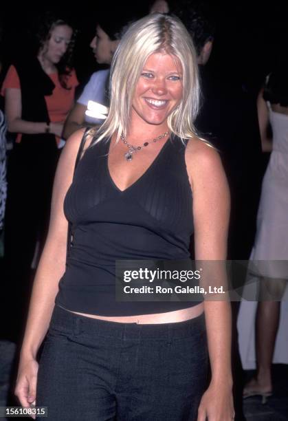 Actress Sarah Ann Morris attends the 'Hardball' Hollywood Premiere on September 10, 2001 Paramoun Pictures in Hollywood, California.