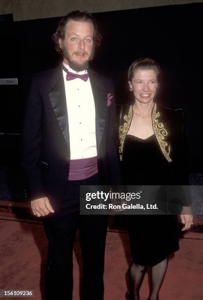 Actor Daniel Stern and wife Laure Mattos attend the 18th Annual People's Choice Awards on March 17, 1992 at Universal Studios in Universal City,...