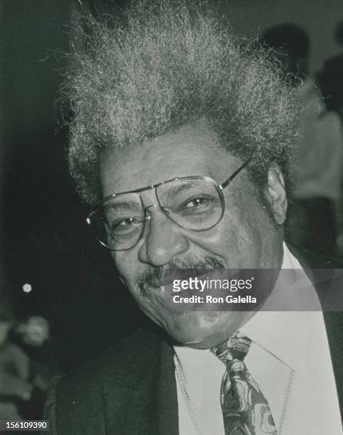 Boxing Promoter Don King attends Donald Trump-Marla Maples Wedding Reception on December 20, 1993 at the Plaza Hotel in New York City.