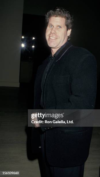 Actor Ron Perlman attends Fifth Annual Broadcasting Television Festival on March 7, 1988 at the Los Angeles County Museum of Art in Los Angeles,...