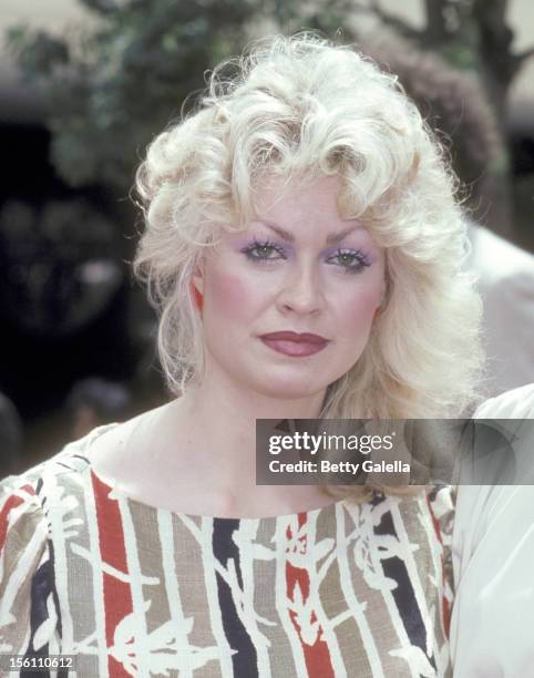 Actress Rachel Dennison attends the Press Conference for the Television Show 'Nine to Five' on March 24, 1982 at ABC Entertainment Center in Century...