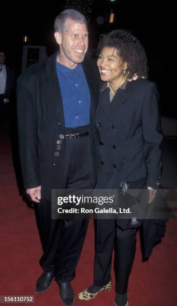Actor Ron Perlman and wife Opal Stone attend the world premiere of 'Dante's Peak' on February 5, 1997 at the Universal Ampitheater in Universal City,...