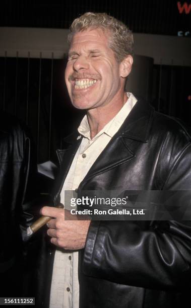 Actor Ron Perlman attends the premiere of 'Life As A House' on October 24, 2001 at the Egyptian Theater in Hollywood, California.