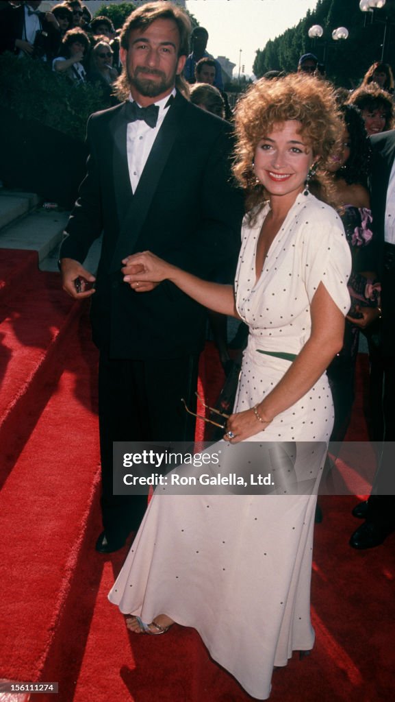 Actress Annie Potts and husband James Hayman attending 42nd Annual