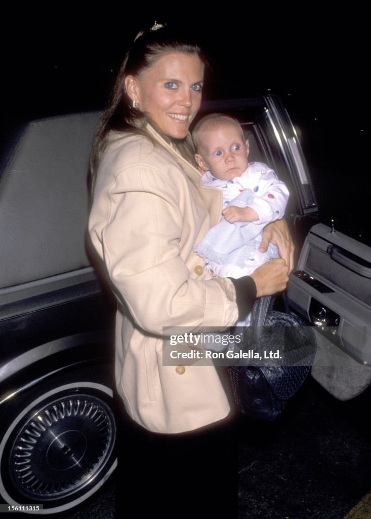 Actress Ann Reinking and son Christopher Stuart attend the Planned