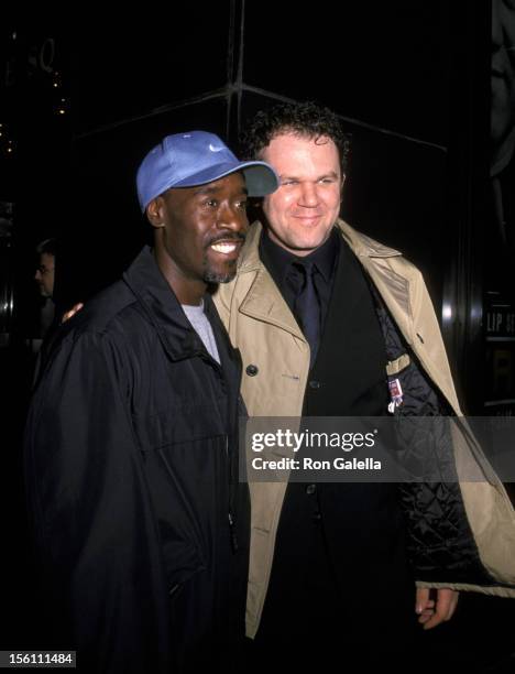 Don Cheadle and John C. Reilly during 'True West' New York City Opening Night at Circle In The Square Theater in New York City, New York, United...