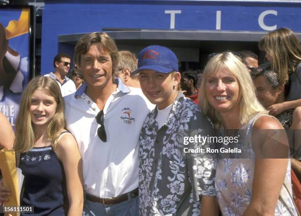 Christopher Atkins, Lyn Barron, Daughter Brittney Bomann, and Son Grant Bomann