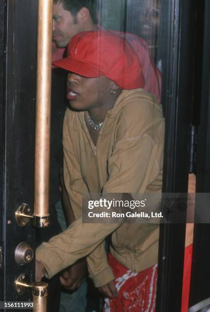 Macy Gray during Jennifer Lopez and Stuff Magazine MTV Video Music Awards Party at Man Ray in New York City, New York, United States.