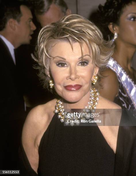 Joan Rivers during The Fragrance Foundation Celebrates 30 Years of FIFI Awards at Avery Fisher Hall at Lincoln Center in New York City, New York,...