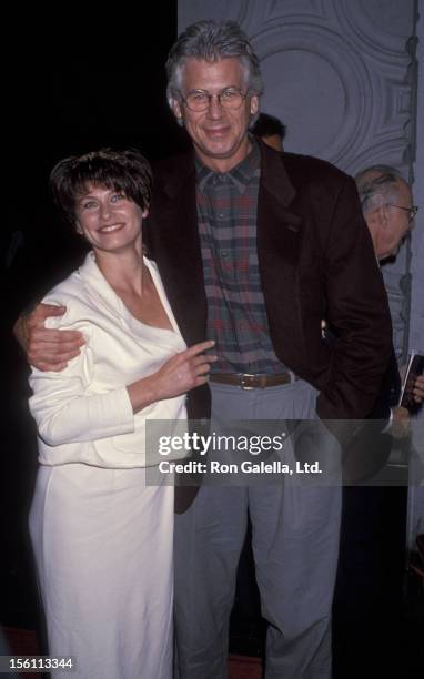 Actor Barry Bostwick and wife Sherri Jensen attending the world premiere of 'Gypsy' on November 1, 1993 at El Capitan Theater in Hollywood,...