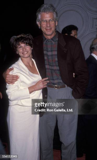 Actor Barry Bostwick and wife Sherri Jensen attending the world premiere of 'Gypsy' on November 1, 1993 at El Capitan Theater in Hollywood,...