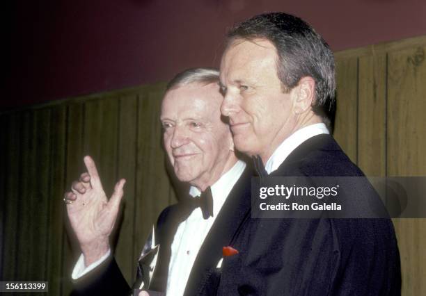 Actor Fred Astaire and Producer George Stevens, Jr. Attend the Ninth Annual American Film Institute Lifetime Achievement Award Salute to Fred Astaire...