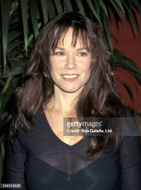 Actress Barbara Hershey attends the 69th Annual Academy Awards Nominees Luncheon on March 11, 1997 at Beverly Hilton Hotel in Beverly Hills,...