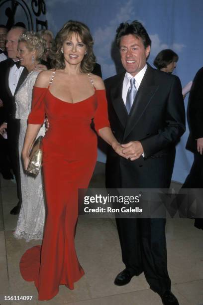 Raquel Welch and Richard Palmer during 14th Carousel of Hope Ball for Barbara Davis Center for Diabetes at Beverly Hills Hilton Hotel in Beverly...