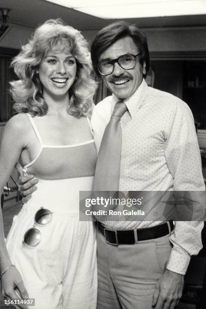 Actress Jenilee Harrison and radio talk show host Gary Owens attending 'Gary Owens Radio Talk Show Appearance' on April 13, 1981 at KMPC Radio...