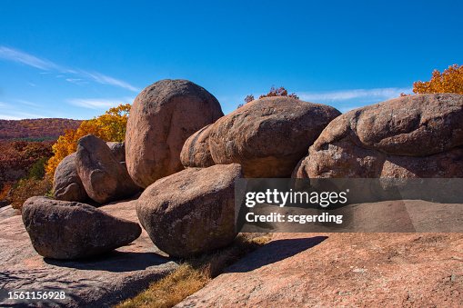 Jumbles Rocks Elephant Rocks Sp Jumble Of Granite Boulders High-Res Stock Photo ...