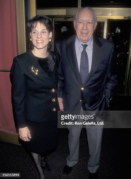 Actor Anthony Quinn and wife Kathy Benvin attend the 'Bravo's Inside the Actors Studio: A 50 Year Celebration' New York City Screening on November...