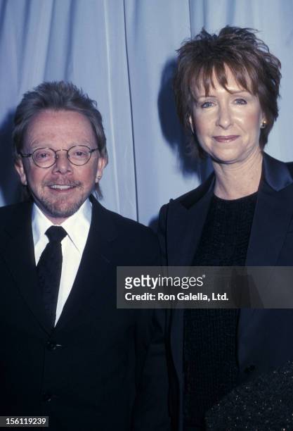 Musician Paul Williams and wife Hilda Wynn attending 'Liza Minnelli-David Gest Wedding Ceremony' on March 16, 2002 at Marble Collegiate Church in New...