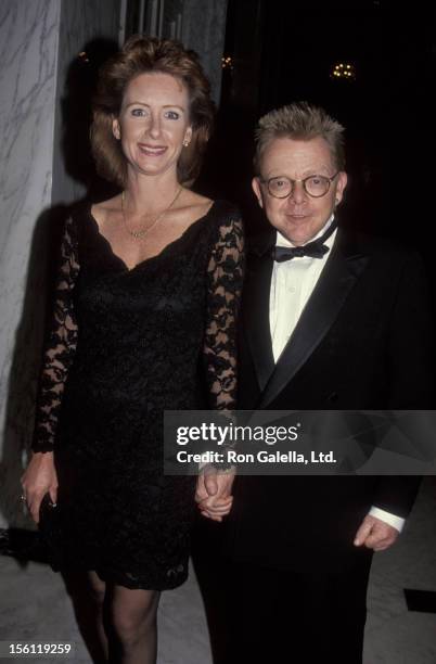 Musican Paul Williams and wife Hilda Wynn attending 'Angel Night Benefit Gala' on February 9, 1992 at the Beverly Wilshire Hotel in Beverly Hills,...