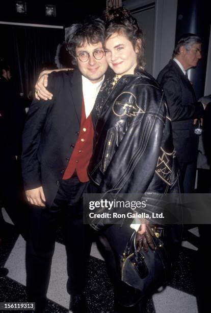 Actress Elizabeth McGovern and husband Director/Producer Simon Curtis attend the Screening of the Television Movie 'Suddenly, Las Summer' on December...