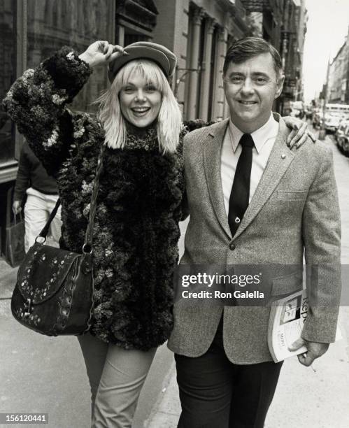 Actress Ann Jillian and husband Andy Murcia attending 'Sheldon Hasseltine Hosts Luncheon for Ann Jillian' on October 3, 1981 at Joanna's Restaurant...