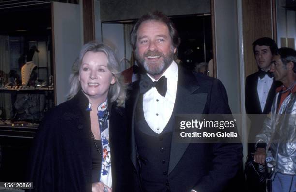 Actor Richard Crenna and wife Penni Sweeney attend the Sixth Annual American Film Institute Lifetime Achievement Award Salute to Henry Fonda on March...