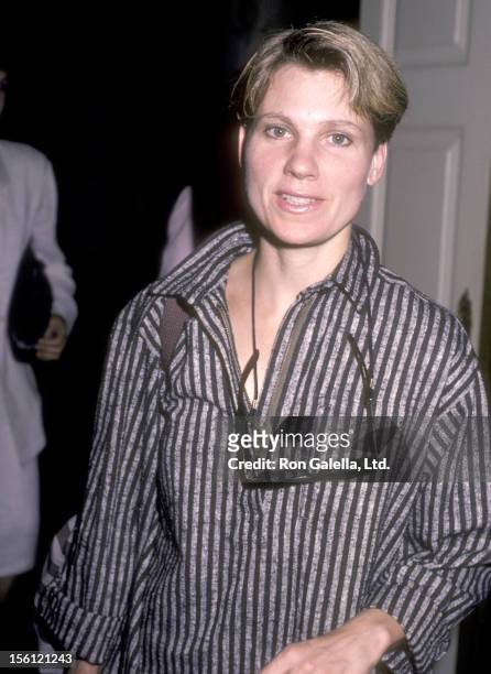 Actress Lindsay Crouse attends The Big Sisters Foundation's Celebrity Fashion Show Benefit on October 2, 1985 at Beverly Hills Hotel in Beverly...