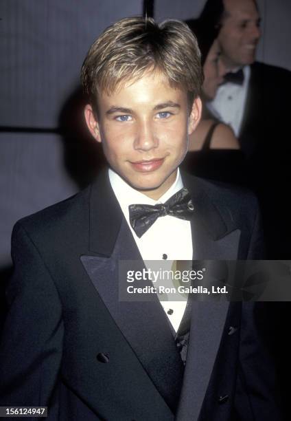 Actor Jonathan Taylor Thomas attends the Seventh Annual Fire and Ice Ball to Benefit the Revlon/UCLA Women's Cancer Research on October 17, 1996 at...