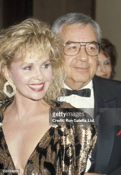 Actor Tom Bosley and wife Patricia Carr attending 31st Annual Thalians Ball Benefit on October 11, 1986 at the Century Plaza Hotel in Century City,...