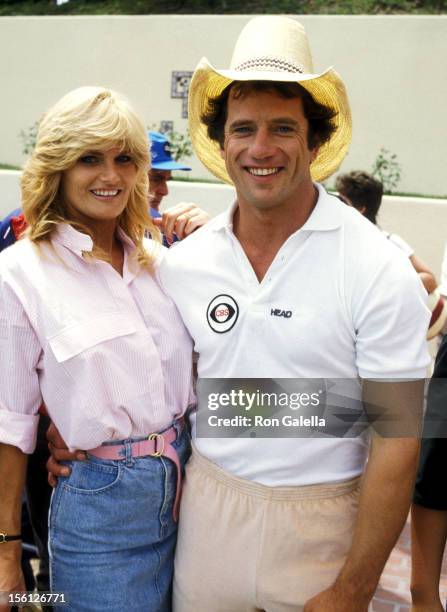 Actress Randi Brooks and Actor Tom Wopat attend the Taping of the 14th Installment of the Television Competition Special 'Battle of the Network...