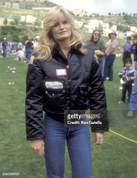 Actress Randi Brooks attends the Taping of the 14th Installment of the Television Competition Special 'Battle of the Network Stars' on April 24, 1983...