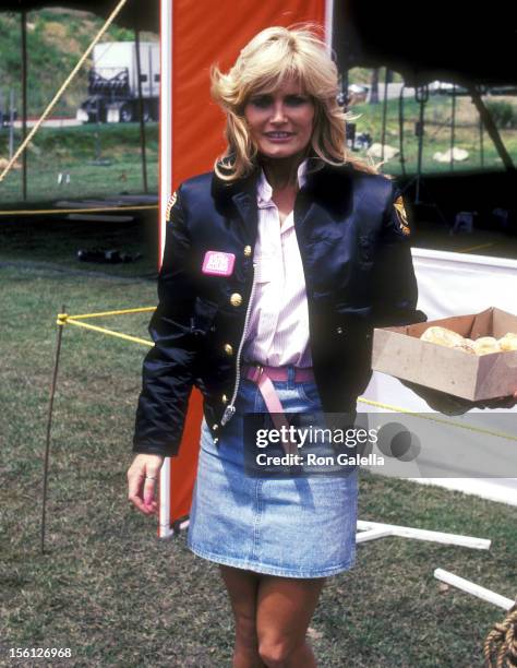 Actress Randi Brooks attends the Taping of the 14th Installment of the Television Competition Special 'Battle of the Network Stars' on April 23, 1983...