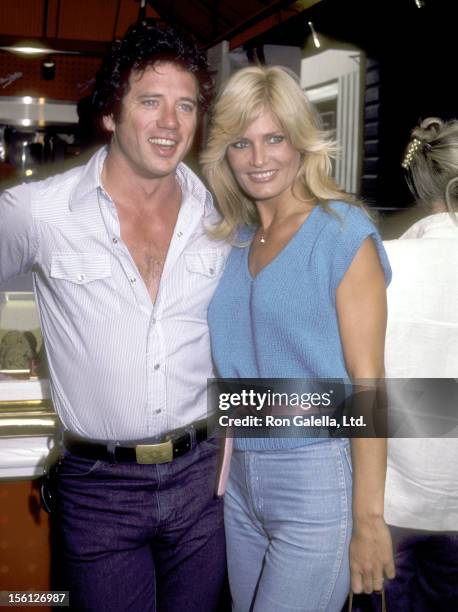 Actor Tom Wopat and Actress Randi Brooks attend the Bloomingdale's and Mrs. Fields Present The City Fair to Benefit The Cystic Fibrosis Research...