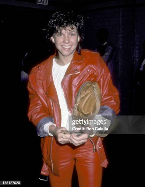 Actress Kristy McNichol attends the 'Richard Pryor Live on the Sunset Strip' Westwood Premiere on March 11, 1982 at Mann Westwood Theatre in...