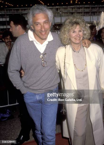 Writer/Producer Steven Bochco and Actress Barbara Bosson attend the 'Alien 3' Century City Premiere on May 19, 1992 at Cineplex Odeon Century Plaza...