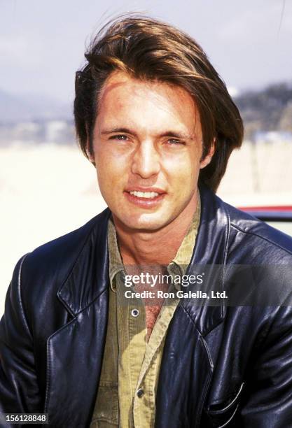 Actor James Wilder attends the Mulit-Faceted Kick-Off Rally to Celebrating the NBC's New Show 'Route 66' on June 3, 1993 at the Santa Monica Pier in...