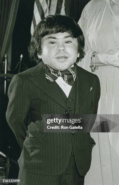 Actor Herve Villechaize attending 36th Annual Golden Globe Awards on January 27, 1979 at the Beverly Hilton Hotel in Beverly Hills, California.