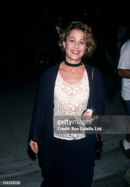 Actress Julie Warner attending the world premiere of 'Malice' on September 29, 1993 at the Academy Theater in Beverly Hills, California.