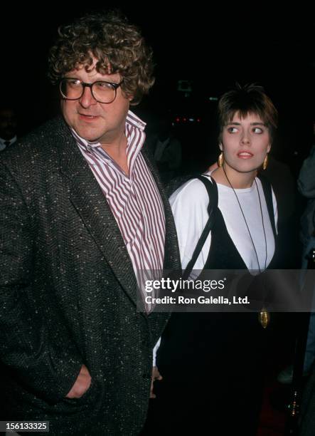 Actor John Goodman and wife Annabeth Hartzog attending the premiere of 'Joe vs. The Volcano' on March 7, 1990 at Mann Regent Theater in Los Angeles,...